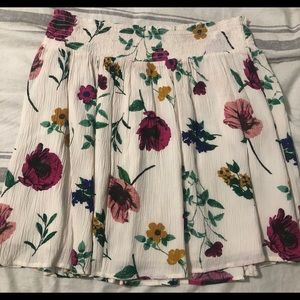 floral skirt